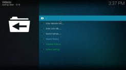 Kodzi Kodi Addon Main Menu