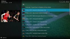 Our Match Kodi Addon Premier League Football Highlights