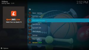 Sport365 Kodi Addon Alternative Domains