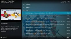 Strike's AllSportz Recaps Kodi Addon Sportsnet Section