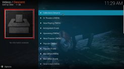 Descent Kodi Addon Movies Section