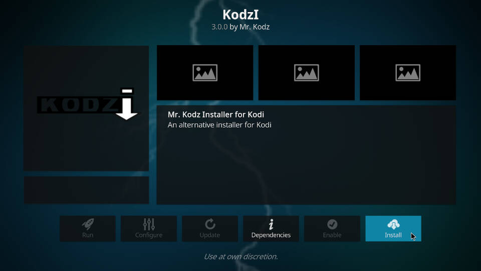 How to install Kodi addons - Step 5