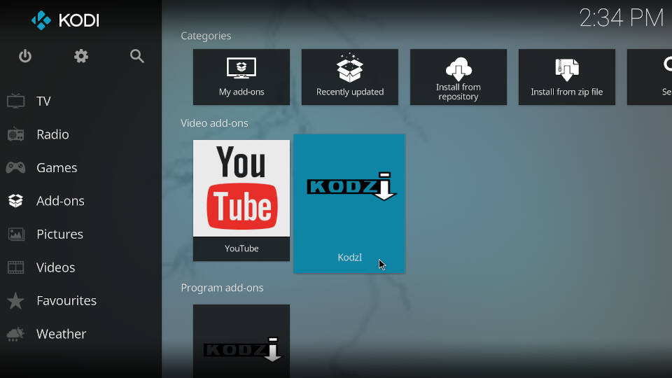 How to install Kodi addons - Step 8