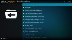 Marauder Kodi Addon The Movie Chest Section