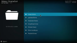Dramacool Kodi Addon Drama List Section