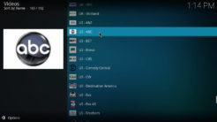 TvTap Kodi Addon Entertainment Section