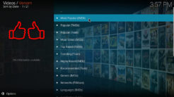 Venom Kodi Addon Discover TV Shows Section