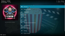 DRG Kodi Addon Movie World Section