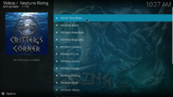 Neptune Rising Kodi Addon Critters Corner Section