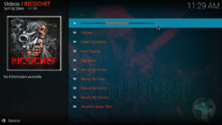 Ricochet Kodi Addon Movies Section