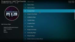 Add That Source Kodi Addon Main Menu 2