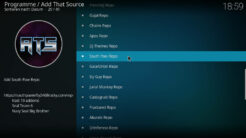 Add That Source Kodi Addon Main Menu 3