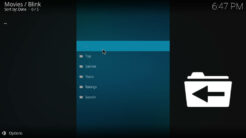 Blink Kodi Addon Movies Section