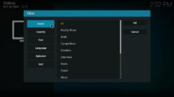 Duboku Kodi Addon Filters for Variety Shows