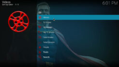 Homelander Kodi Addon Main Menu