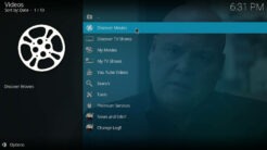 Kingpin Kodi Addon Main Menu