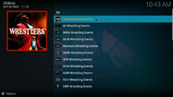 Wrestlers Kodi Addon Wrestling Archives Section