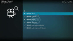 Fen Kodi Addon Search Section