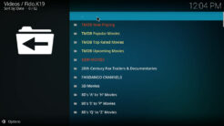 Fido Kodi Addon Movies Section