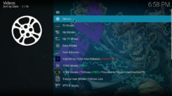 The Lab Kodi Addon Main Menu