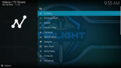 Twilight Kodi Addon TV Shows Section